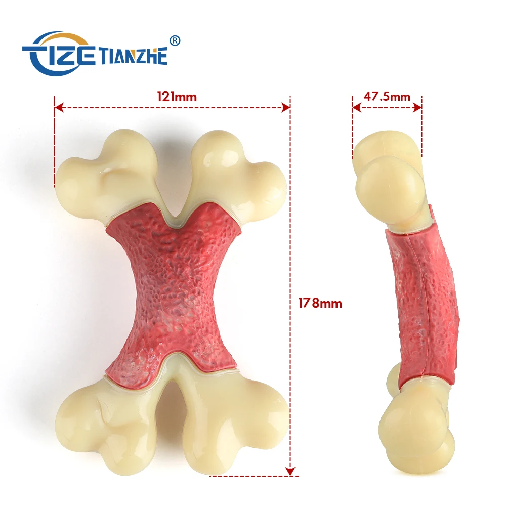 Double Bone Tough Dog Dental Chews Toy Fun To Chew Chase And Fetch Dog Bone Chew Toy Nylon Dog Durable Toy
Double Bone Tough Dog Dental Chews Toy Fun To Chew Chase And Fetch Dog Bone Chew Toy Nylon Dog Durable Toy