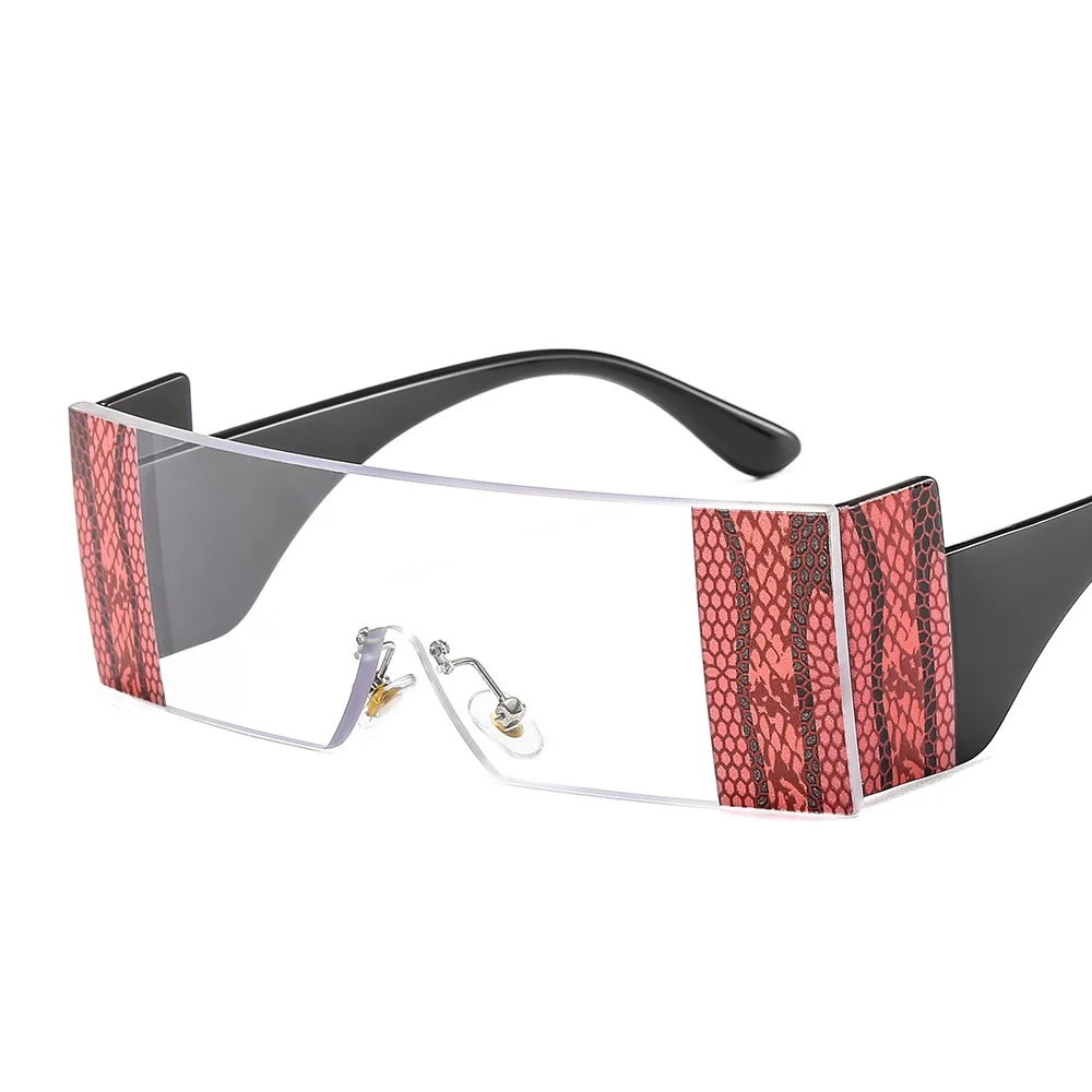 2020 rectangle sun glasses customized vintage style snake skin fashionable clear mens sunglasses, Custom colors 
2020 rectangle sun glasses customized vintage style snake skin fashionable clear mens sunglasses, Custom colors