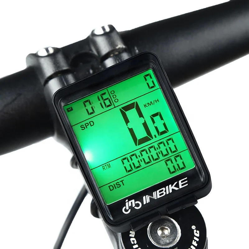 Wireless Waterproof Multi-Functions Accurate Speed Tracking Bicycle Speedometer Odometer, Black
Wireless Waterproof Multi-Functions Accurate Speed Tracking Bicycle Speedometer Odometer, Black