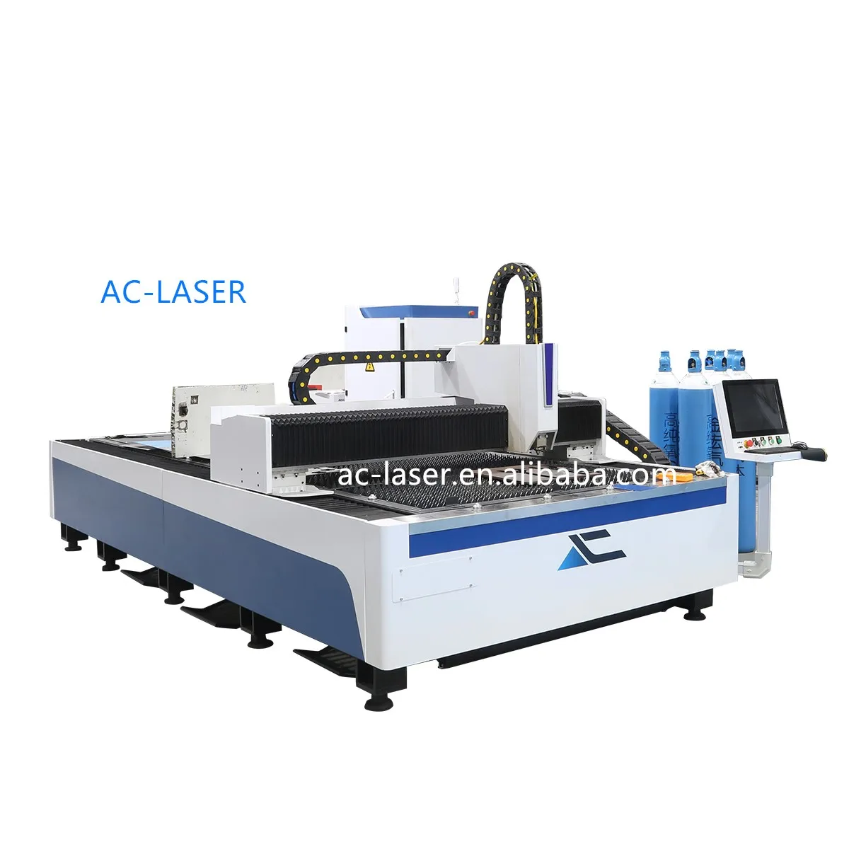 Widely used cnc 3000w fier laser cutting machine for metal sheet