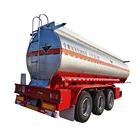 low price factory outlet 3 axles 40ton 50ton 60ton fuel patrol tank semi trailer