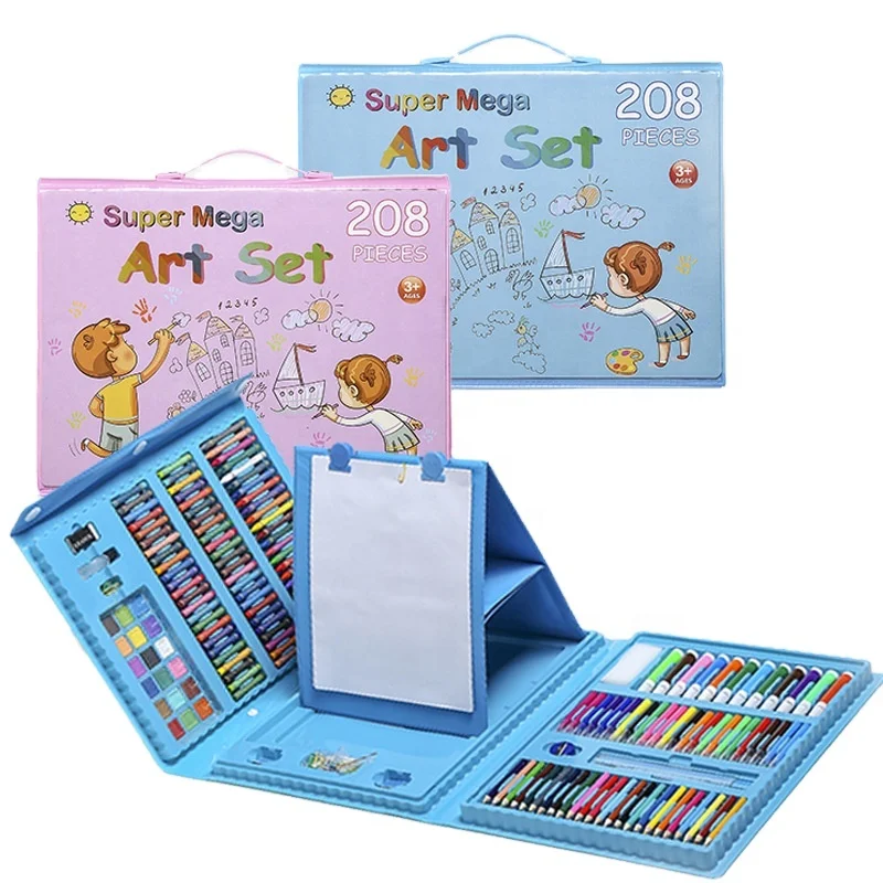 Hot sale paintbrush Best gift 208pcs deluxe art supplies painting school suppliesbts Stationery art Set Kids Gift Box
Hot sale paintbrush Best gift 208pcs deluxe art supplies painting school suppliesbts Stationery art Set Kids Gift Box