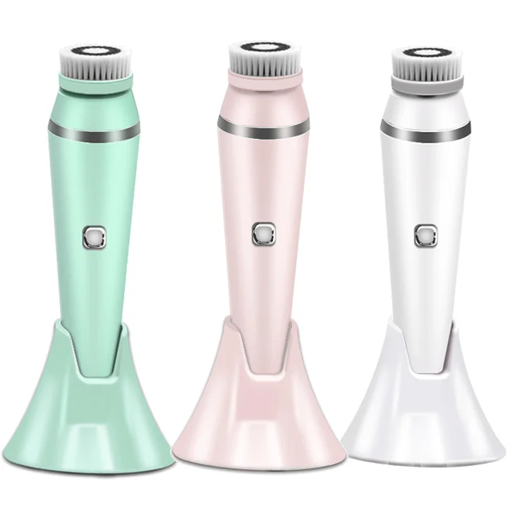 Portable Cleansing Brush For Face Facial Cleaning Machine Electric Ultrasonic Skin Face Cleaner, White/pink/green
Portable Cleansing Brush For Face Facial Cleaning Machine Electric Ultrasonic Skin Face Cleaner, White/pink/green