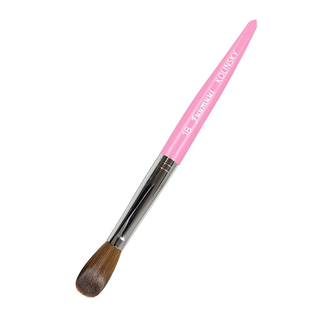 2021 Custom Logo Pink Wooden Nail Art Brush Set Pure Kolinsky Hair Nail Art Brush Acrylic Brush For Nails, Customization
2021 Custom Logo Pink Wooden Nail Art Brush Set Pure Kolinsky Hair Nail Art Brush Acrylic Brush For Nails, Customization