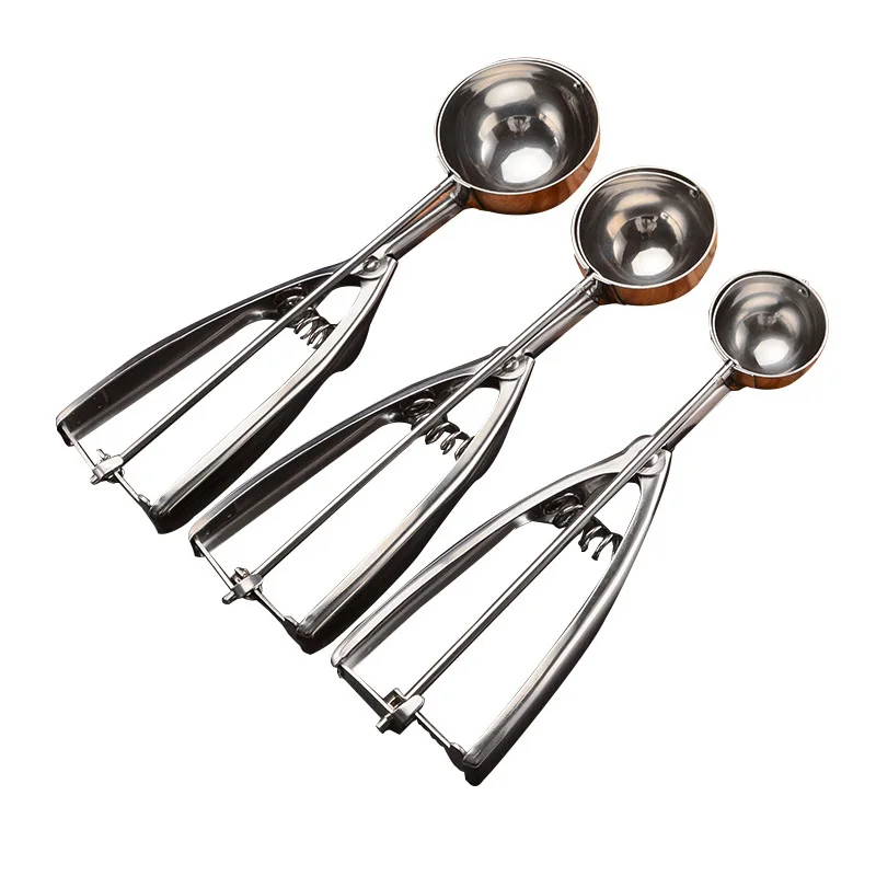 Wholesale kitchenware ice cream spoon 304 stainless steel cookware ice cream scoops set
Wholesale kitchenware ice cream spoon 304 stainless steel cookware ice cream scoops set