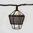 110v Outdoor String Lights Holiday Lighting Mesh Lantern Incandescent String Lights