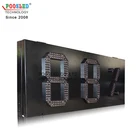 New Digital Outdoor Led Screen New Design Led Temperature Screen Led Humidity Sign Outdoor Digital Temperature