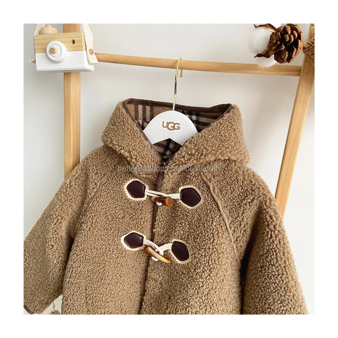 British Style uggging Children Thick fur Coat Baby Boy And Baby Girls Fashion And Warm clothes child coat
British Style uggging Children Thick fur Coat Baby Boy And Baby Girls Fashion And Warm clothes child coat