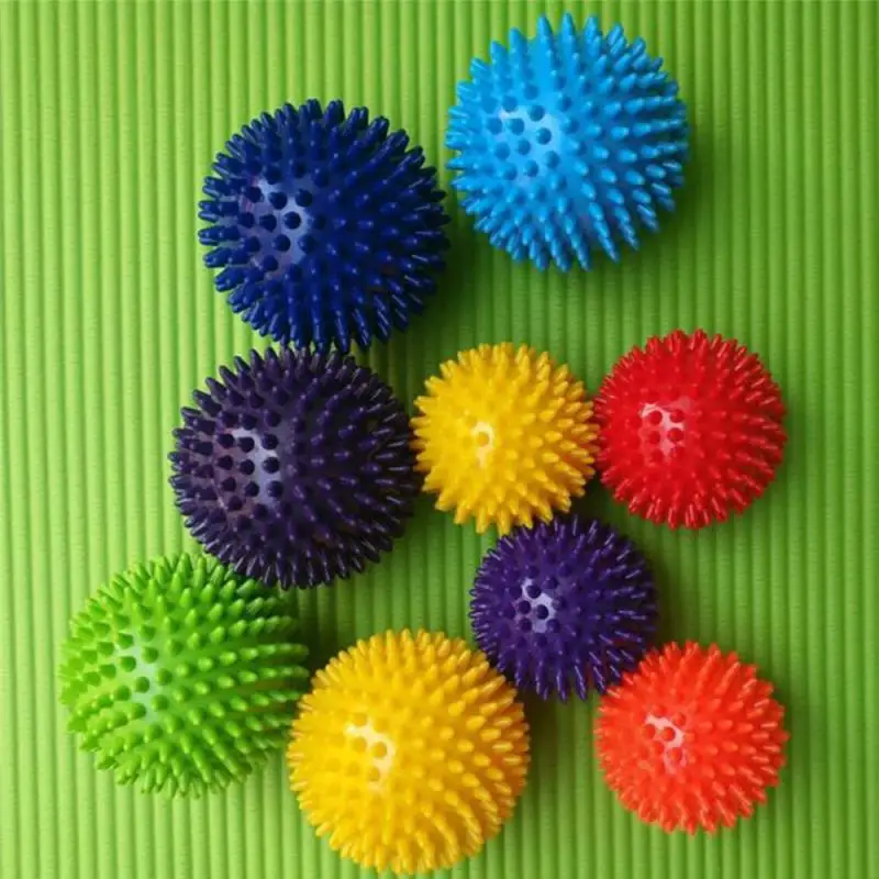 9cm Spiky Massage Ball Hand Foot Body Pain Stress Massager Relief Trigger Point Health Care Sport Toy Random Color
9cm Spiky Massage Ball Hand Foot Body Pain Stress Massager Relief Trigger Point Health Care Sport Toy Random Color