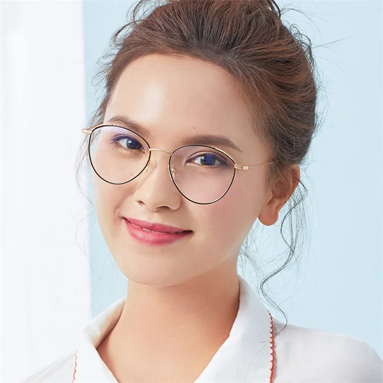 Factory wholesale custom logo plain glasses frame full frame metal legs optical eyewear anti eye strain anti blue glasses, Mix color or custom colors
Factory wholesale custom logo plain glasses frame full frame metal legs optical eyewear anti eye strain anti blue glasses, Mix color or custom colors