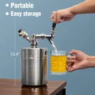 Gifts Gifts Wholesale Food Grade SUS304 Cold Coffee Beer Homebrew Picnic Party Luxury Corporate Gifts
