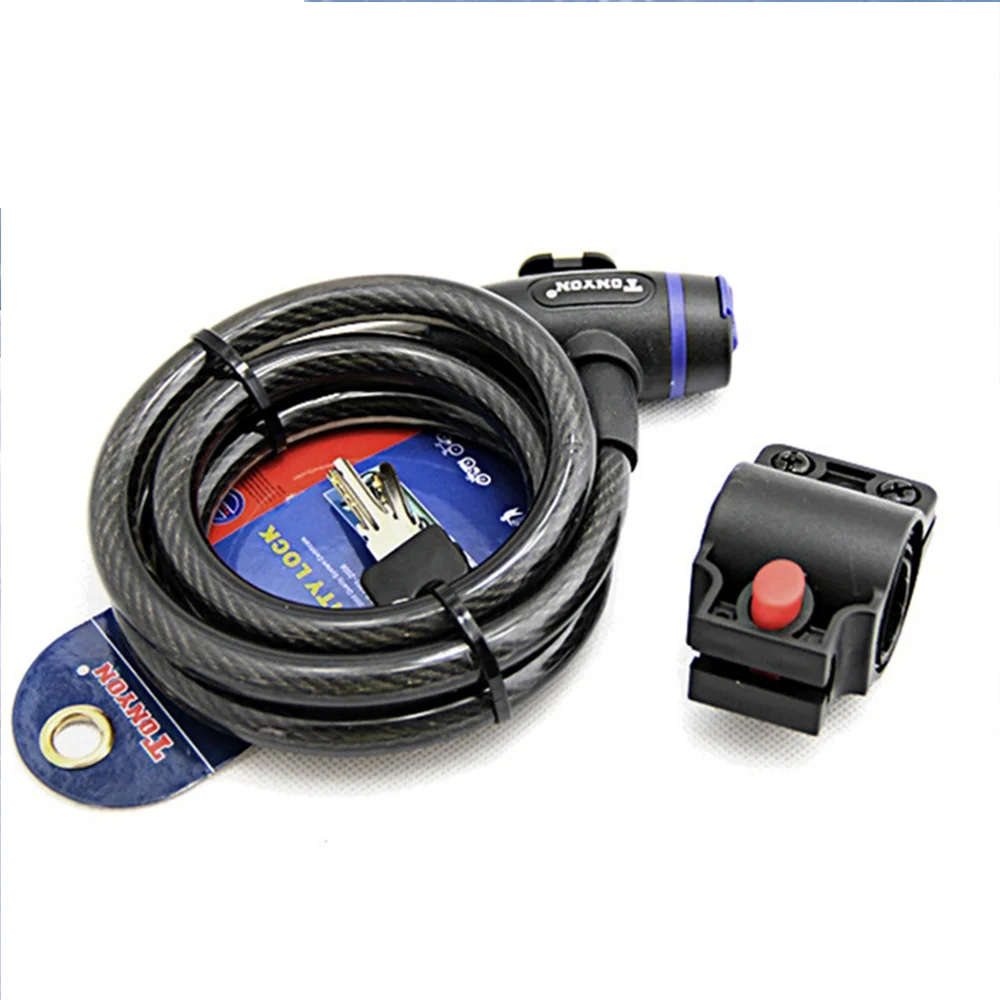 RTS AT Fashion Bicycle Wire Foldable Lock Road Mountain Bike Cycling Safety Key Lock High Security Bike Cable Lock
RTS AT Fashion Bicycle Wire Foldable Lock Road Mountain Bike Cycling Safety Key Lock High Security Bike Cable Lock