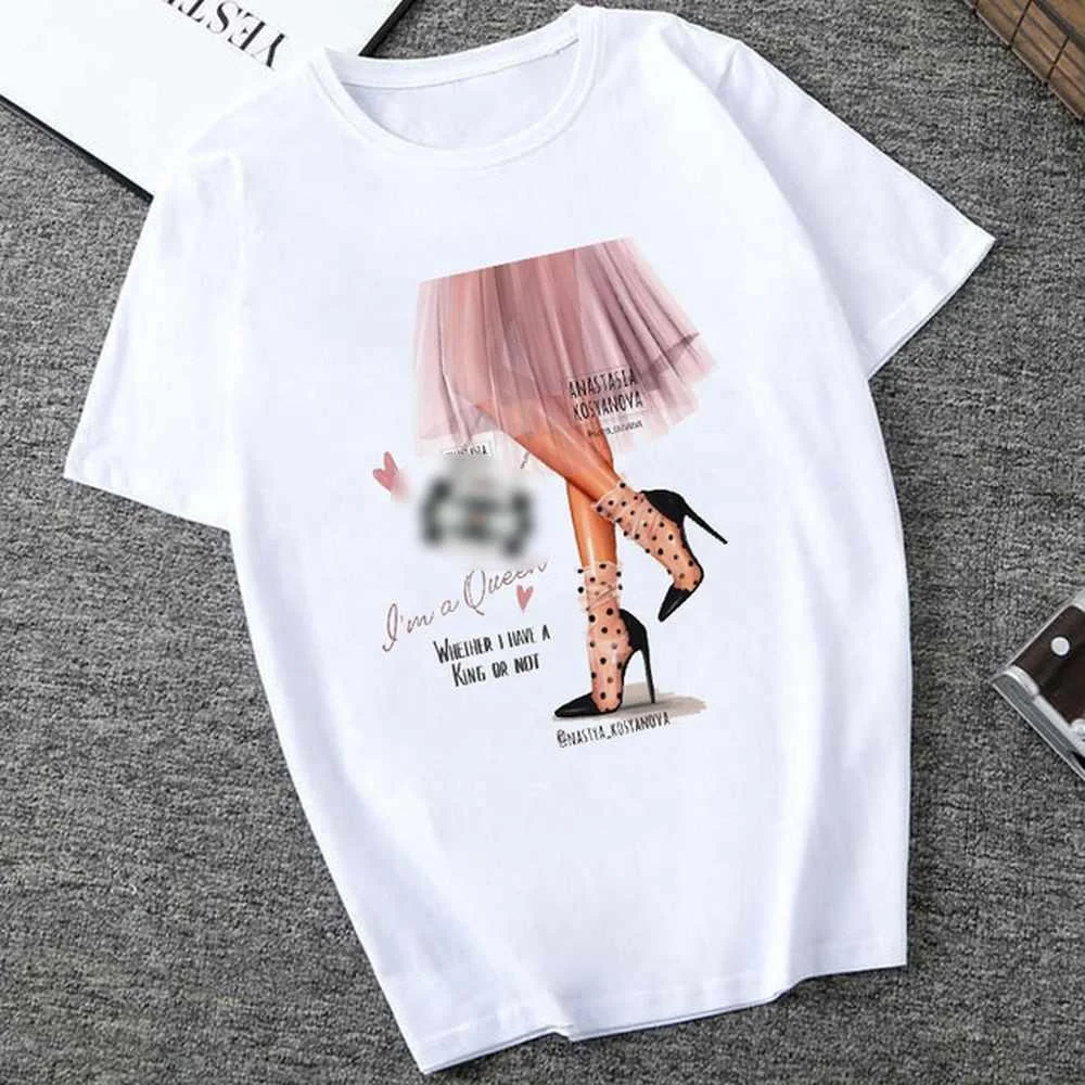 3XL Women's T-shirts 2021 O Neck Short Sleeve Boutique Custom Tshirt Printing White Polyester Letter Graphic T shirt, As picture shows
3XL Women's T-shirts 2021 O Neck Short Sleeve Boutique Custom Tshirt Printing White Polyester Letter Graphic T shirt, As picture shows