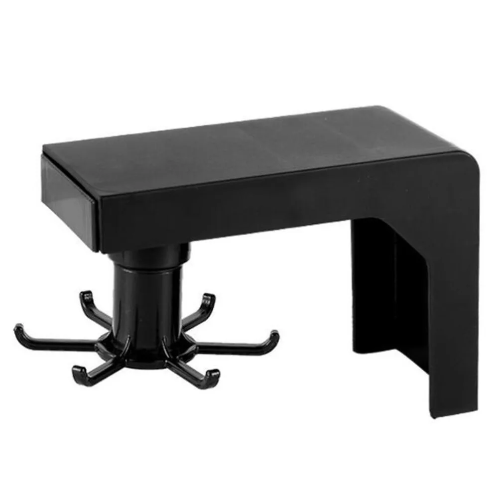 C105 Rotating Storage Hook Kitchen Gadget Cabinet Storage Hook Wall Mounted 360 Degrees Rotating Coat Hanger Organizer Rack, Black
C105 Rotating Storage Hook Kitchen Gadget Cabinet Storage Hook Wall Mounted 360 Degrees Rotating Coat Hanger Organizer Rack, Black