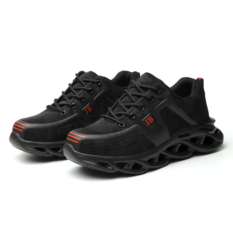 Anti-puncture Anti-slip Steel Toe Waterproof Industrial Labor Protection Shoes for Men and Women, Black red,black white
Anti-puncture Anti-slip Steel Toe Waterproof Industrial Labor Protection Shoes for Men and Women, Black red,black white