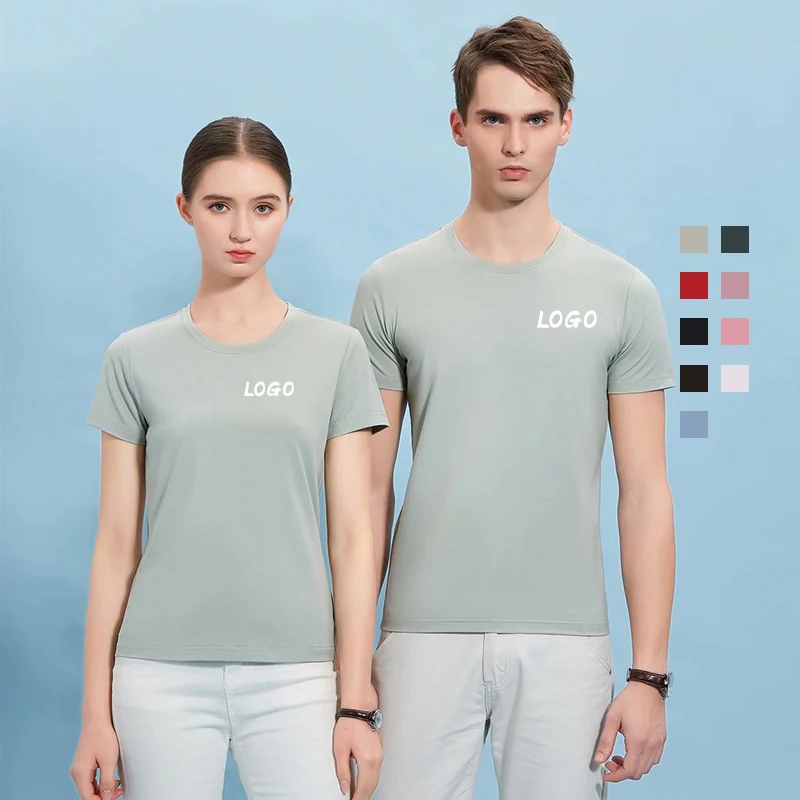 Comfortable printed blank T-shirt embroidered OEM high quality short sleeved unisex T-shirt custom LOGO
Comfortable printed blank T-shirt embroidered OEM high quality short sleeved unisex T-shirt custom LOGO