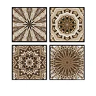 Framed Decorative Geometric Abstract Painting Giclee Art Prints Painting