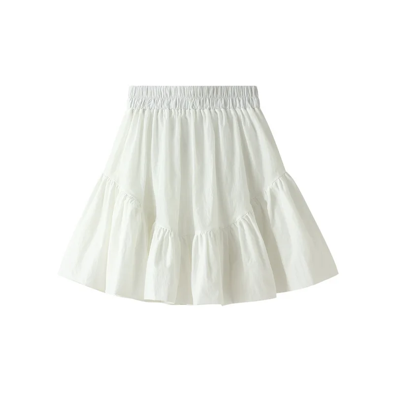 New half-length skirt Korean style college women high waist pleated skirt thin all-fitting trousers tennis skirt, Black/white
New half-length skirt Korean style college women high waist pleated skirt thin all-fitting trousers tennis skirt, Black/white