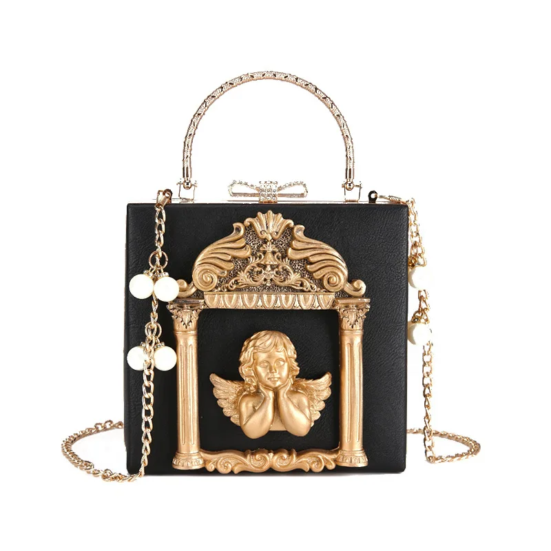 2021 High quality metal hand bag luxury pearl evening women bag lovely cartoon western style party cross body ladies bag
2021 High quality metal hand bag luxury pearl evening women bag lovely cartoon western style party cross body ladies bag