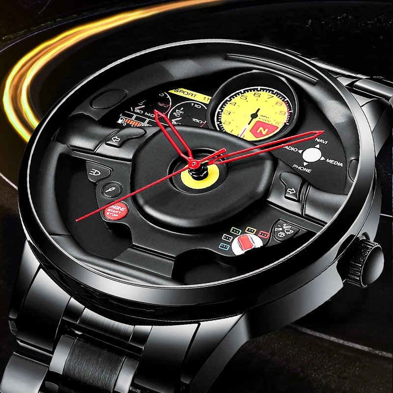 NIBOSI Watches Men Sports Car Men Watches Quartz Waterproof Sport Rim Hub Wheel Wristwatch Car Quartz Men's Watches Man Watch
NIBOSI Watches Men Sports Car Men Watches Quartz Waterproof Sport Rim Hub Wheel Wristwatch Car Quartz Men's Watches Man Watch