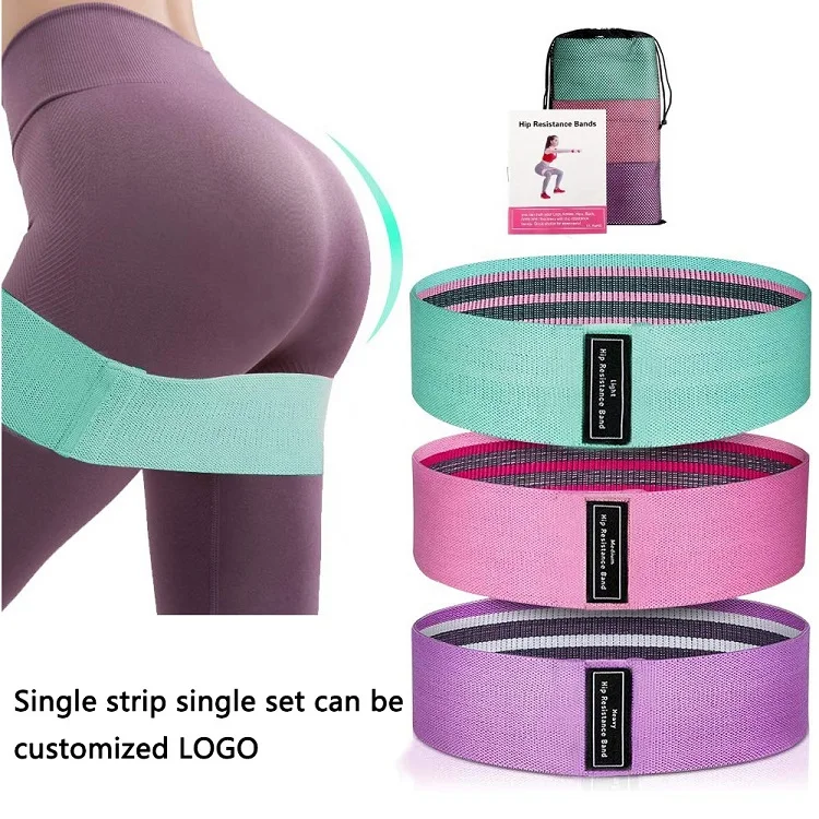 3pcs Promising Custom Sport Yoga Gym Booty Resistance Bands Set Hip Circle Loop Resistance Bands, Customized color
3pcs Promising Custom Sport Yoga Gym Booty Resistance Bands Set Hip Circle Loop Resistance Bands, Customized color
