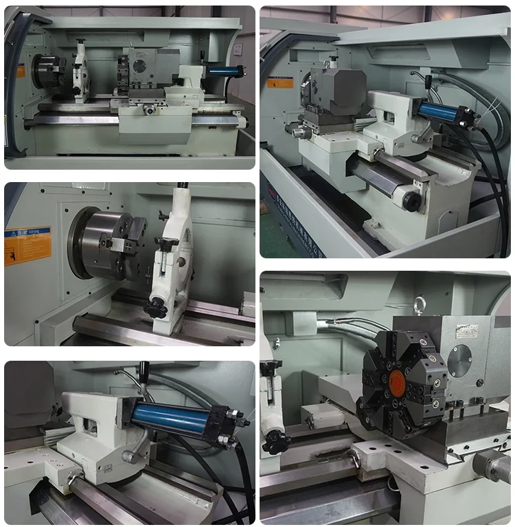 CNC Flat Bed Lathe China Torno Metal Lathe Turning Machine Price