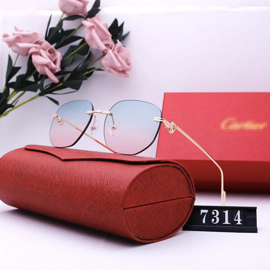 Brand 2021 Retro Men Sunglasses Eyewear Mirror Fashion Women Sun glasses Small Frame Metal 7314 Sunglasses gafas de sol
Brand 2021 Retro Men Sunglasses Eyewear Mirror Fashion Women Sun glasses Small Frame Metal 7314 Sunglasses gafas de sol