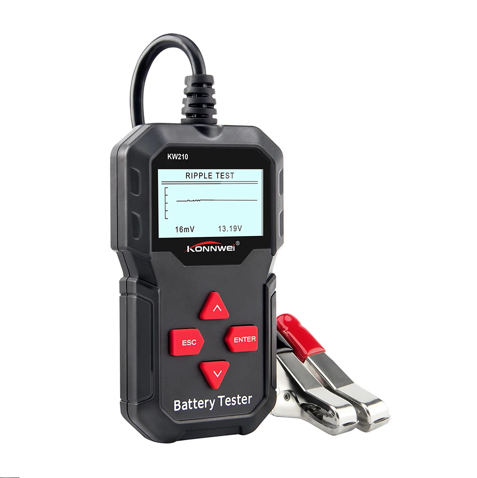 KONNWEI KW210 12V Automotive Car Battery Tester Digital Multi Language Analyzer Tester Tool
KONNWEI KW210 12V Automotive Car Battery Tester Digital Multi Language Analyzer Tester Tool