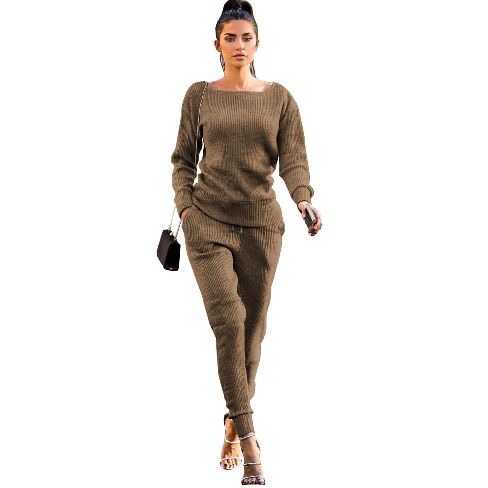 In Stock Women Knit Sweater 2 Piece sets Womens Clothing Outfit Ladies Knitted two piece sets sweater, Red, gray, black, white
In Stock Women Knit Sweater 2 Piece sets Womens Clothing Outfit Ladies Knitted two piece sets sweater, Red, gray, black, white