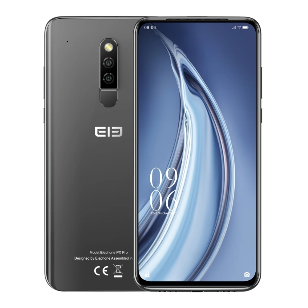 NEW ELEPHONE PX Pro 4GB 128GB Helio P70 Smartphone 6.53'' FHD+ Android 10 48MP Pop-up Front Cam Wireless Charge NFC Mobile Phone
NEW ELEPHONE PX Pro 4GB 128GB Helio P70 Smartphone 6.53'' FHD+ Android 10 48MP Pop-up Front Cam Wireless Charge NFC Mobile Phone