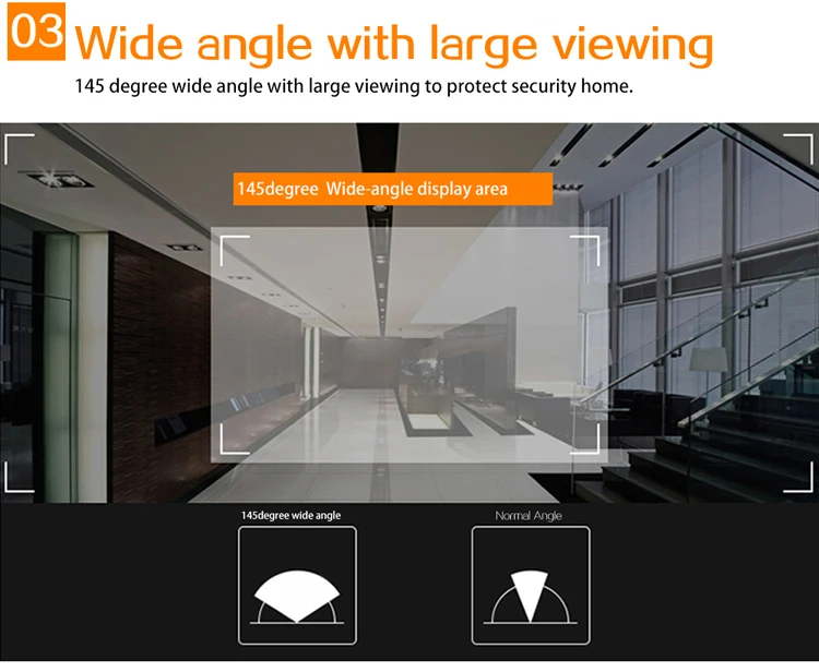 Дверной глазок с ночным видением, 3,5 дюйма, запись видео, дверной звонок, поддержка SD-карты 32 ГБ