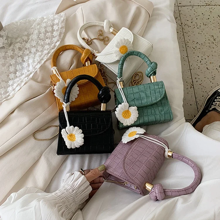 2021 new arrivals custom flower knot top handle small crossbody stone handbag mini bags for women
2021 new arrivals custom flower knot top handle small crossbody stone handbag mini bags for women