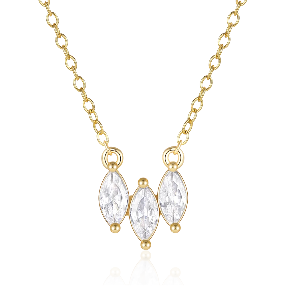 fashion minimalist jewelry 925 sterling silver marquise eye shape diamond zircon pendant gold plated necklaces for women
fashion minimalist jewelry 925 sterling silver marquise eye shape diamond zircon pendant gold plated necklaces for women