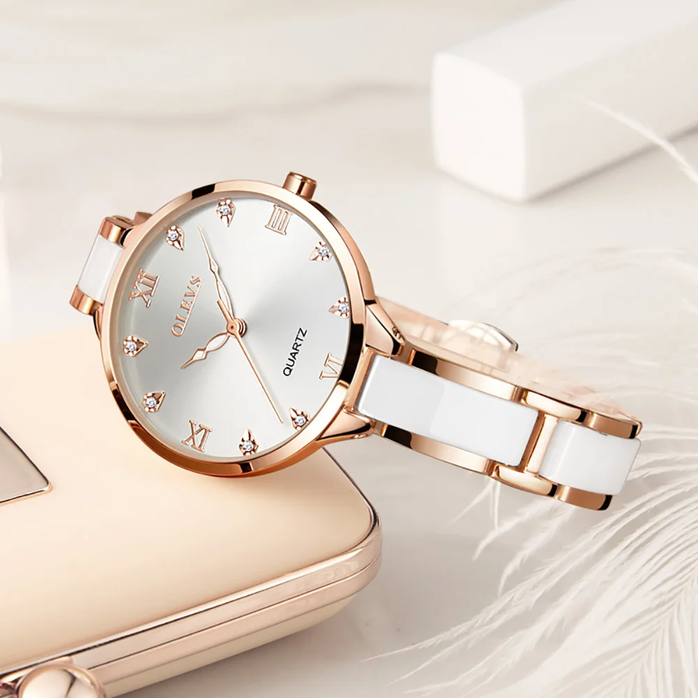 Women Hand Watch Fashion Luxury OLEVS Brand 5872 Quartz WristWatch Water Resistant Feature Timepiece Clock Women
Women Hand Watch Fashion Luxury OLEVS Brand 5872 Quartz WristWatch Water Resistant Feature Timepiece Clock Women
