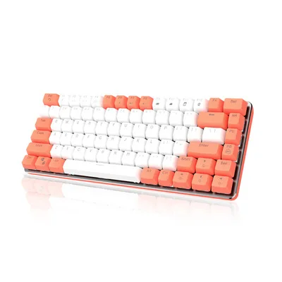 Eagiacme F82 Mechanical Gaming Keyboard With white Backlight red black Switch USB Wired Gamer Keyboard, 4 colors
Eagiacme F82 Mechanical Gaming Keyboard With white Backlight red black Switch USB Wired Gamer Keyboard, 4 colors