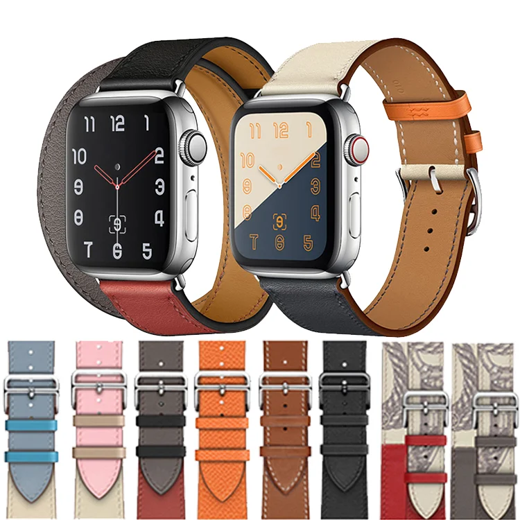 42mm 44mm Strap For Apple Watch Leather Band Watch Series 6/se/5/4/3 New Genuine Leather Loop For Apple Watch Band Single
42mm 44mm Strap For Apple Watch Leather Band Watch Series 6/se/5/4/3 New Genuine Leather Loop For Apple Watch Band Single