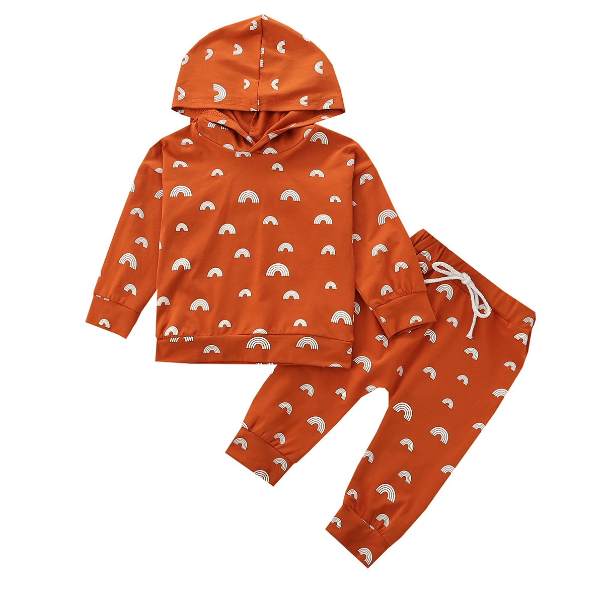 Fashionable Rainbow Sweat Suits New Born Baby Clothes Clothing Sets Neutral Infant Sets Baby Hoodie Set
Fashionable Rainbow Sweat Suits New Born Baby Clothes Clothing Sets Neutral Infant Sets Baby Hoodie Set