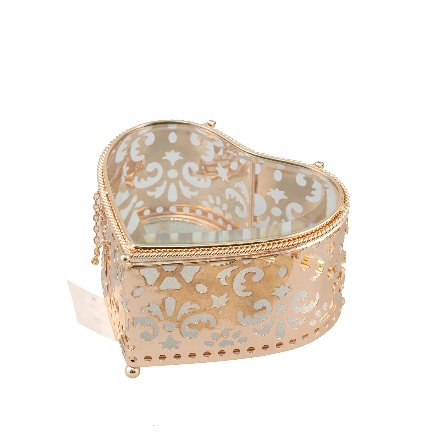 Custom Metal Rose Gold jewelry box Heart Shaped Glass Jewelry box Luxury storage jewelry box, Customized
Custom Metal Rose Gold jewelry box Heart Shaped Glass Jewelry box Luxury storage jewelry box, Customized