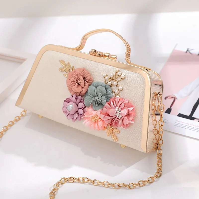 wholesale brand dinner Crossbody bags clutch purse with chain flower handmade flowers evening clutch bag women, Customized
wholesale brand dinner Crossbody bags clutch purse with chain flower handmade flowers evening clutch bag women, Customized