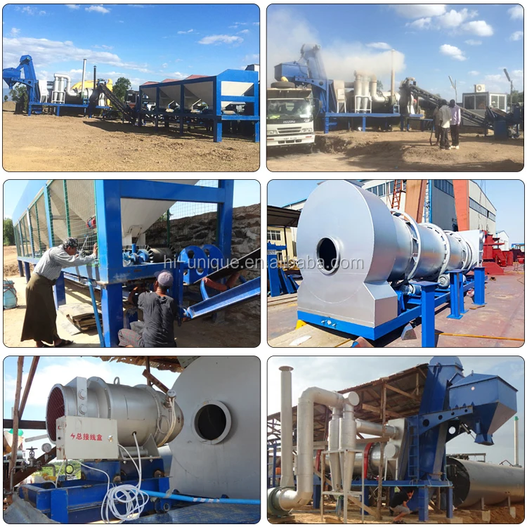 asphalt drum batch plant