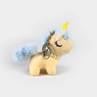 New Arrival Cuddly Unicorn Souvenir Key Chain Keychain for Girl