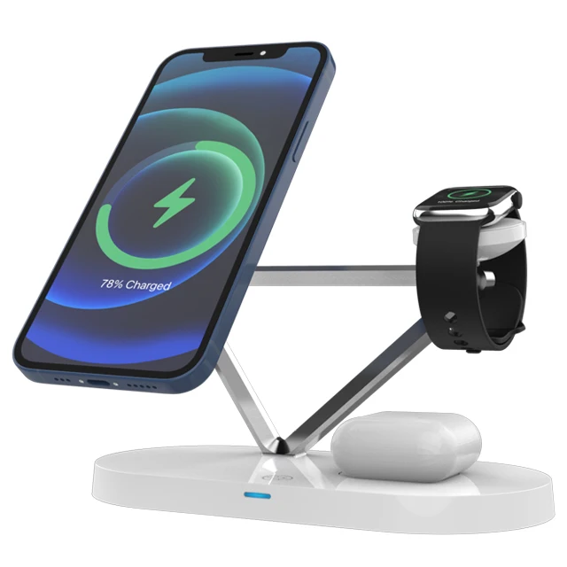 For Apple Watch Magnetic Charger Airpd Charging 4 In1 Wireless Portable Magnetic Charger Station Black White Color
For Apple Watch Magnetic Charger Airpd Charging 4 In1 Wireless Portable Magnetic Charger Station Black White Color