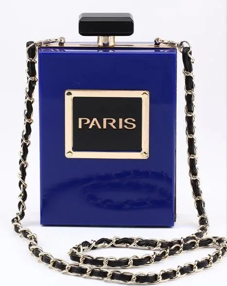 New Fashion Perfume Bottles Transparent Bag Fashion Beach Chain Bags Hand-held Messenger Bag
New Fashion Perfume Bottles Transparent Bag Fashion Beach Chain Bags Hand-held Messenger Bag