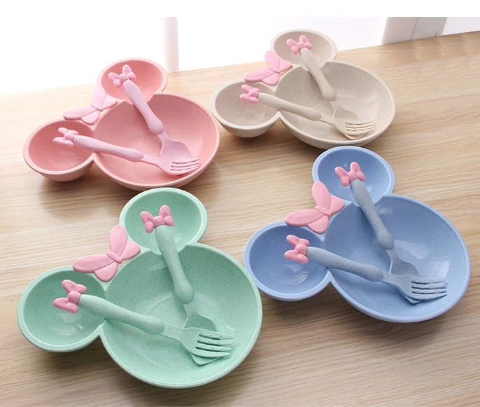 Drop Shipping Wheat Straw Bowl Children Cartoon Tableware Set Baby Dinner Plate Baby Training Bowl Spoon Fork For Kids, As the pic
Drop Shipping Wheat Straw Bowl Children Cartoon Tableware Set Baby Dinner Plate Baby Training Bowl Spoon Fork For Kids, As the pic