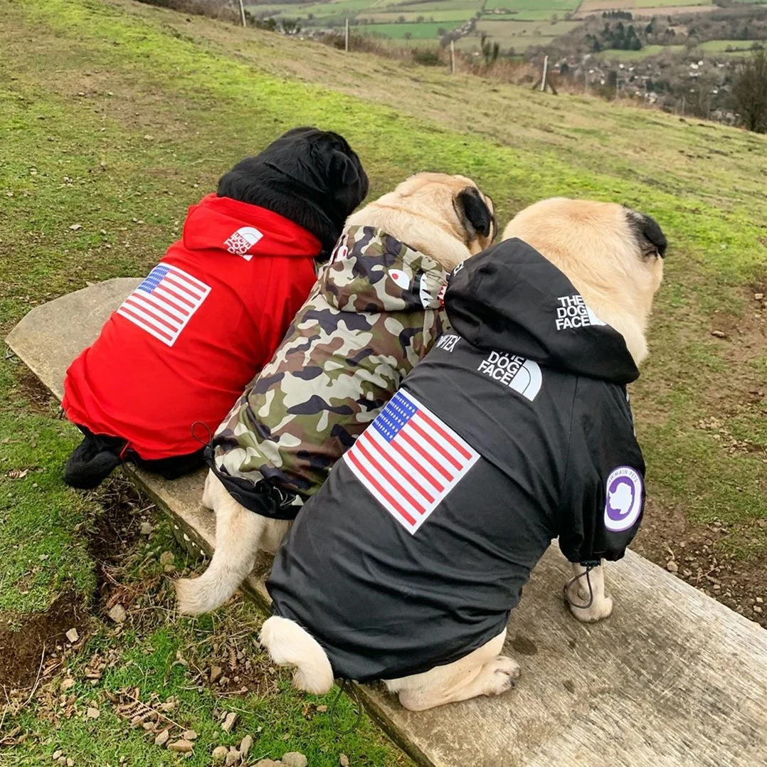 Fashion Brand Large Pet Dog Clothes Winter French Bulldog The Dog Face Raincoat Jacket S-5XL
Fashion Brand Large Pet Dog Clothes Winter French Bulldog The Dog Face Raincoat Jacket S-5XL