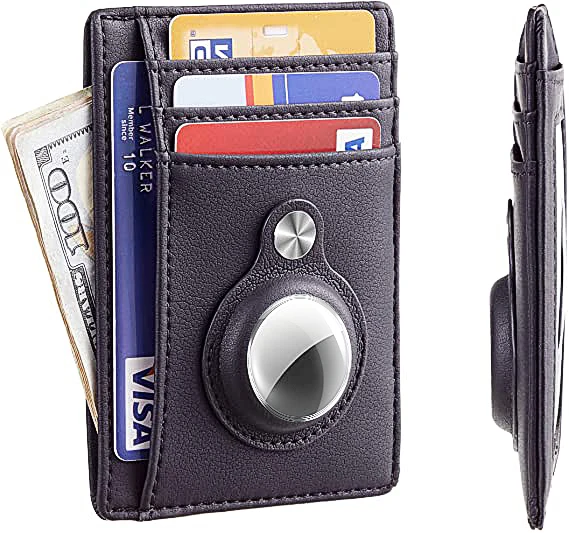 Leyi slim custom logo credit card holder airtags pocket premium PU leather for apple airtag case wallet
Leyi slim custom logo credit card holder airtags pocket premium PU leather for apple airtag case wallet
