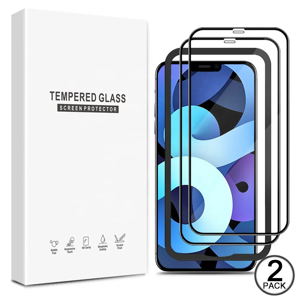 Tempered Glass Screen Protector for iPhone 12 glass with installation Frame for iPhone 12 11 pro max Anti-scratch Bubble Free
Tempered Glass Screen Protector for iPhone 12 glass with installation Frame for iPhone 12 11 pro max Anti-scratch Bubble Free
