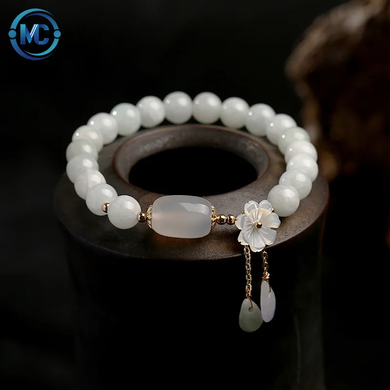 Natural Jade Emerald Beads Bracelet Armband Adjustable Bangle Charm Jewelry Yoga Water Drop Flower Pendant Bracelet
Natural Jade Emerald Beads Bracelet Armband Adjustable Bangle Charm Jewelry Yoga Water Drop Flower Pendant Bracelet