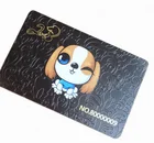 Customized Design Small Credit Card Size Pvc/Visa Gift Card