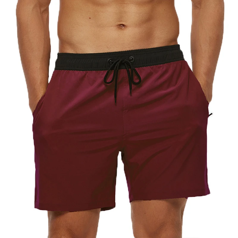 Casual Trunks Pocket Zipper Beach Shorts Swimming Shorts Four-sided Stretch Sports Men's Solid Color Summer 100% Polyester
Casual Trunks Pocket Zipper Beach Shorts Swimming Shorts Four-sided Stretch Sports Men's Solid Color Summer 100% Polyester